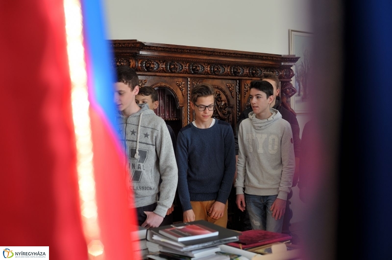 Történelem óra a Városházán - fotó Szarka Lajos