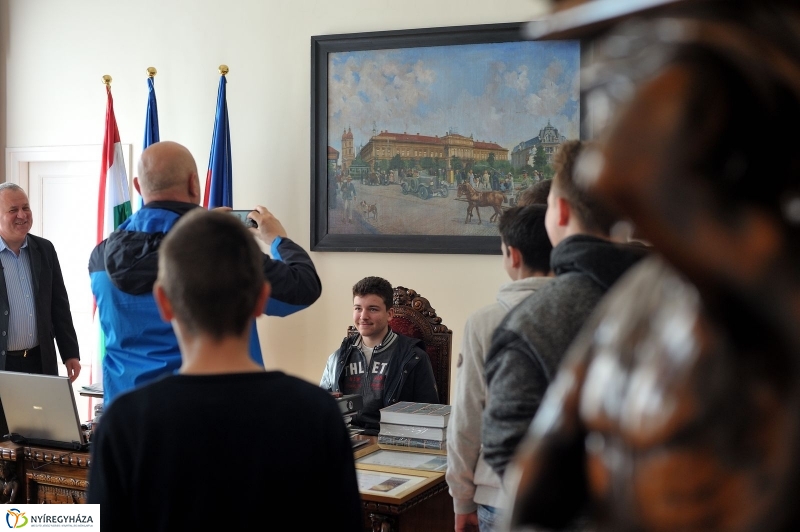 Történelem óra a Városházán - fotó Szarka Lajos