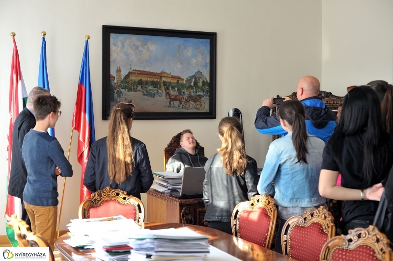 Történelem óra a Városházán - fotó Szarka Lajos