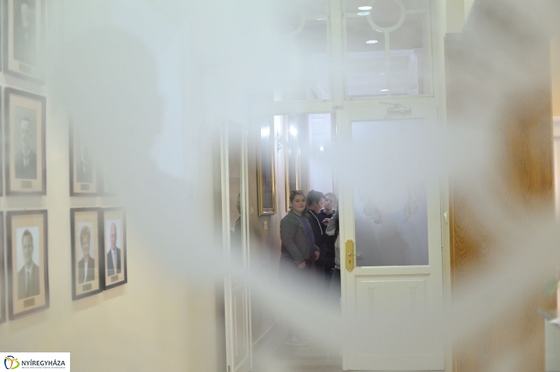 Történelem óra a Városházán - fotó Szarka Lajos