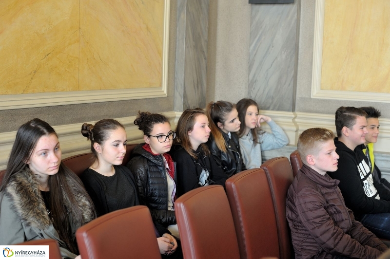 Történelem óra a Városházán - fotó Szarka Lajos