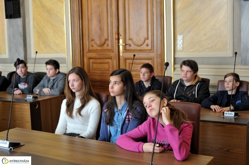 Történelem óra a Városházán - fotó Szarka Lajos