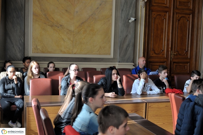 Történelem óra a Városházán - fotó Szarka Lajos
