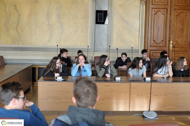 Történelem óra a Városházán - fotó Szarka Lajos