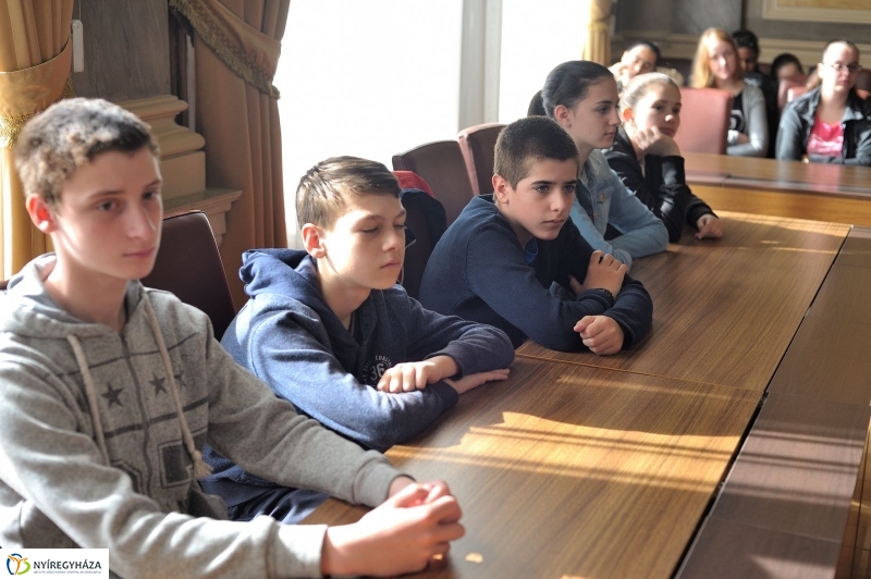 Történelem óra a Városházán - fotó Szarka Lajos