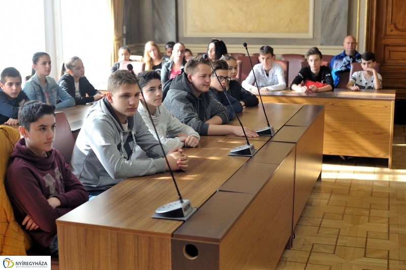 Történelem óra a Városházán - fotó Szarka Lajos