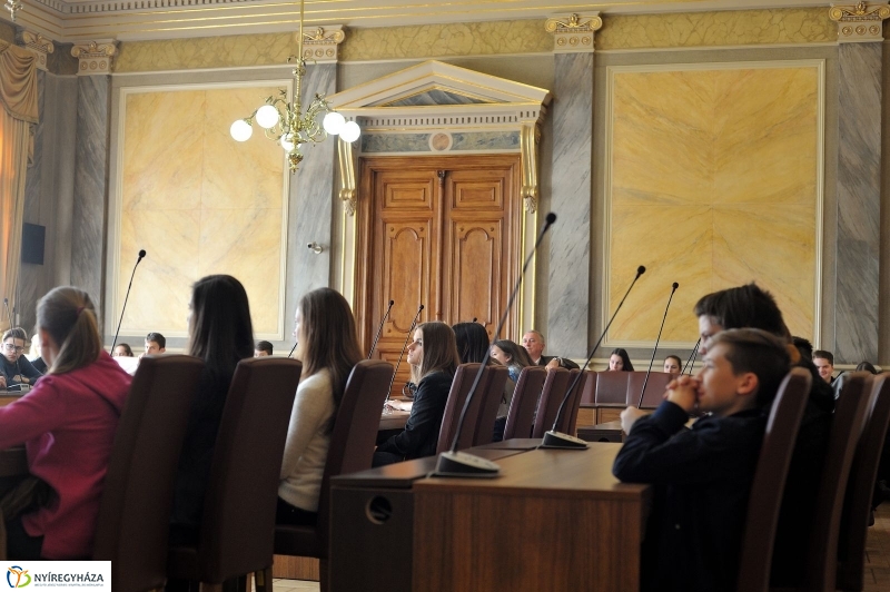 Történelem óra a Városházán - fotó Szarka Lajos