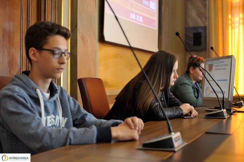 Történelem óra a Városházán - fotó Szarka Lajos