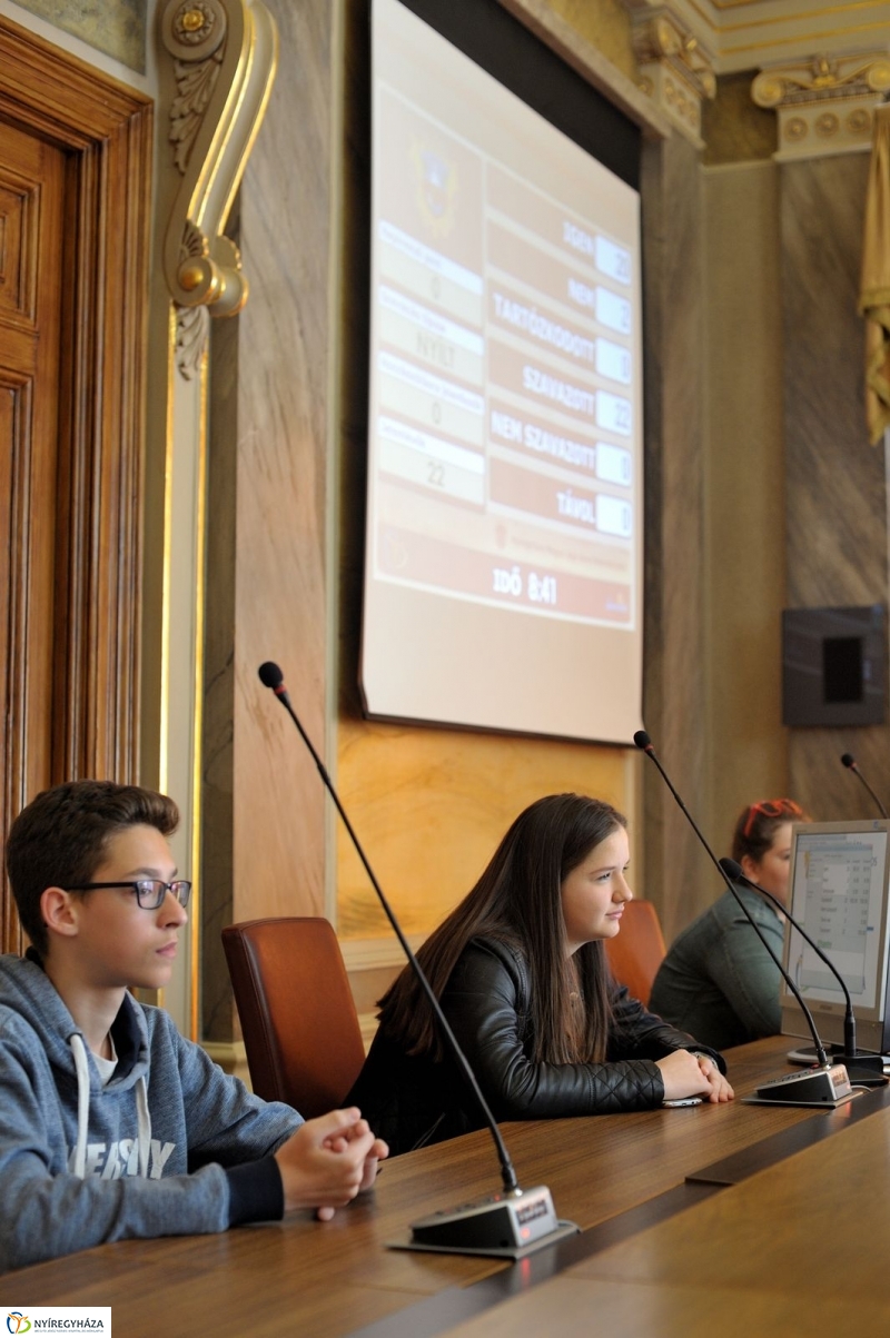 Történelem óra a Városházán - fotó Szarka Lajos
