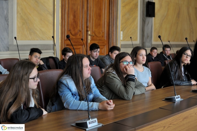 Történelem óra a Városházán - fotó Szarka Lajos