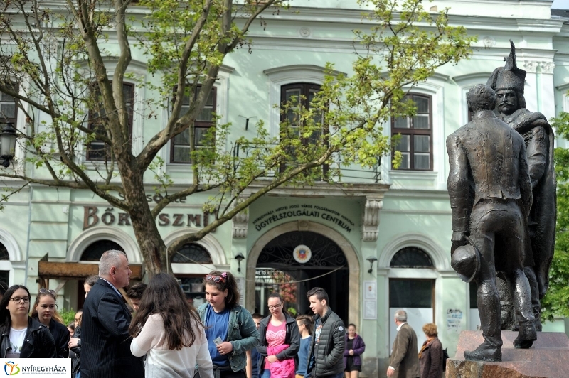 Történelem óra a Városházán - fotó Szarka Lajos