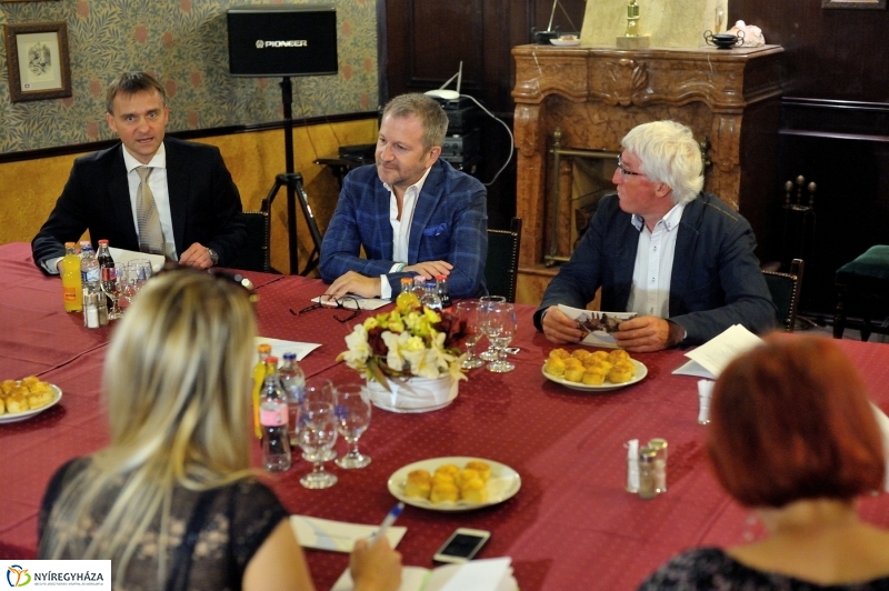 Schiffer Miklós Nyíregyházán - fotó Szarka Lajos