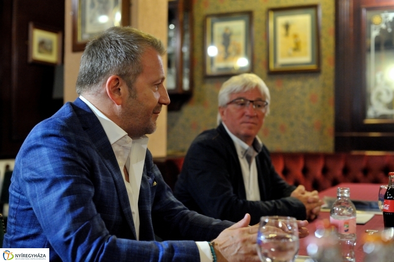 Schiffer Miklós Nyíregyházán - fotó Szarka Lajos