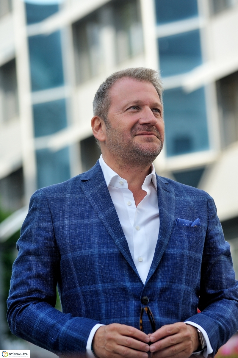 Schiffer Miklós Nyíregyházán - fotó Szarka Lajos