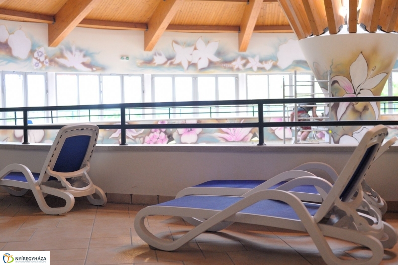 Fejlesztések az élményfürdőben - fotó Szarka Lajos