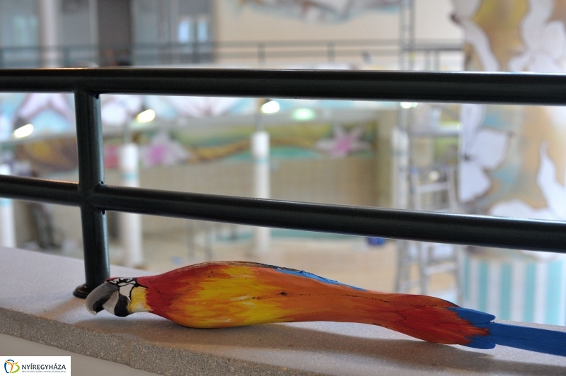 Fejlesztések az élményfürdőben - fotó Szarka Lajos