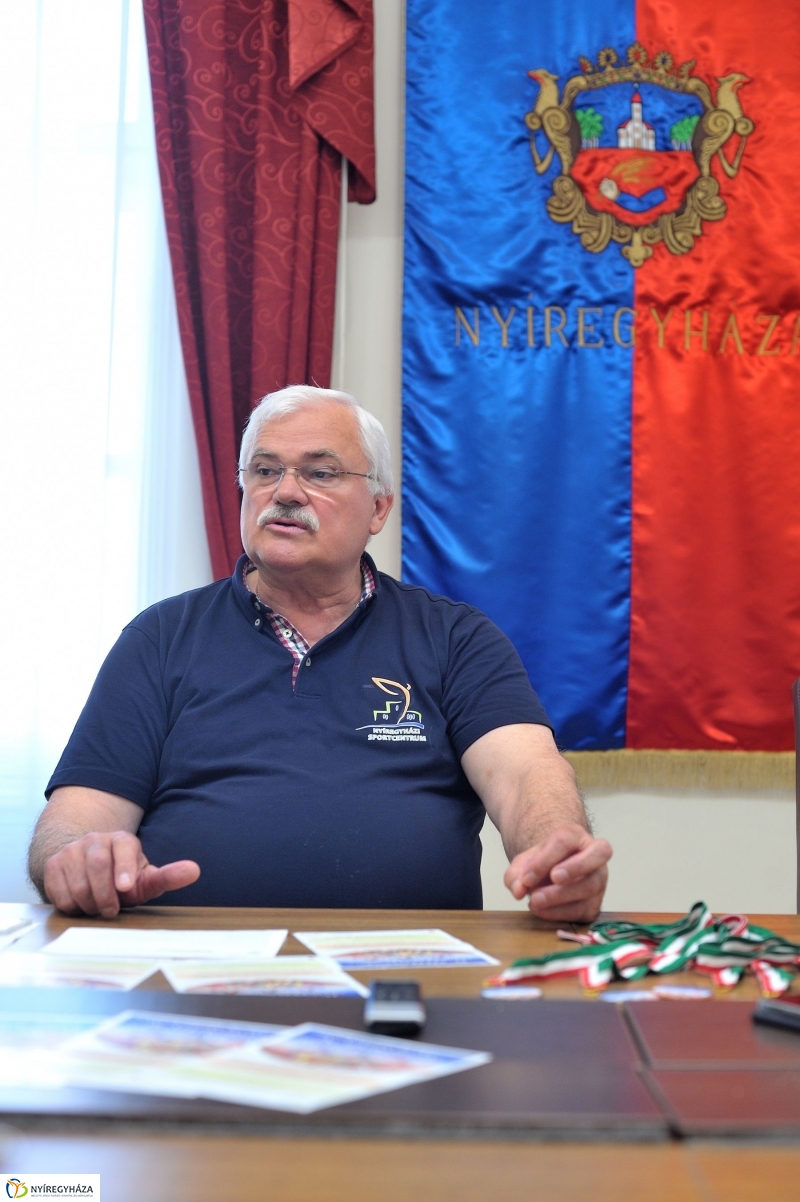 Szépkorúak sporttalálkozója sajtótájékoztató - fotó Szarka Lajos