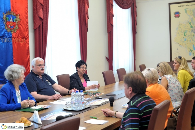 Szépkorúak sporttalálkozója sajtótájékoztató - fotó Szarka Lajos