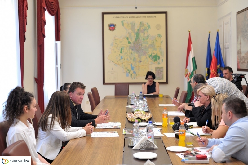 Városnapi sajtótájékoztató - fotó Szarka Lajos