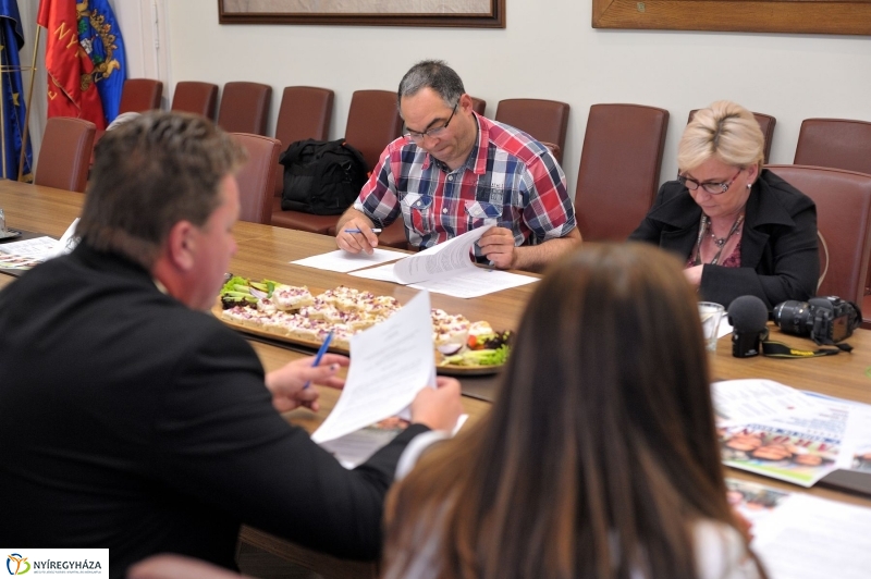 Városnapi sajtótájékoztató - fotó Szarka Lajos