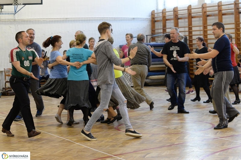 Zenekari próba a Szabolcs Néptáncegyüttes gálájára