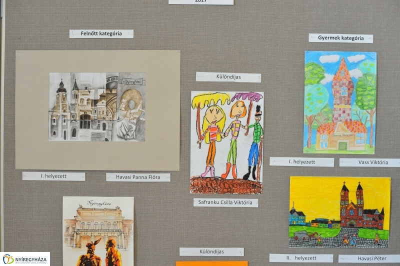 Képeslap tervek díjazottjai - fotó Szarka Lajos