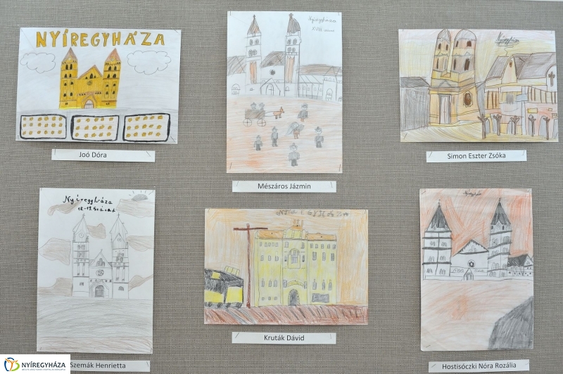 Képeslap tervek díjazottjai - fotó Szarka Lajos