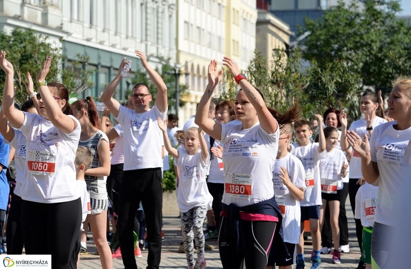 Elrajtolt az Electrolux futás 