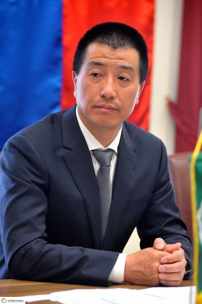 Harbini delegáció a Városházán - fotó Szarka Lajos