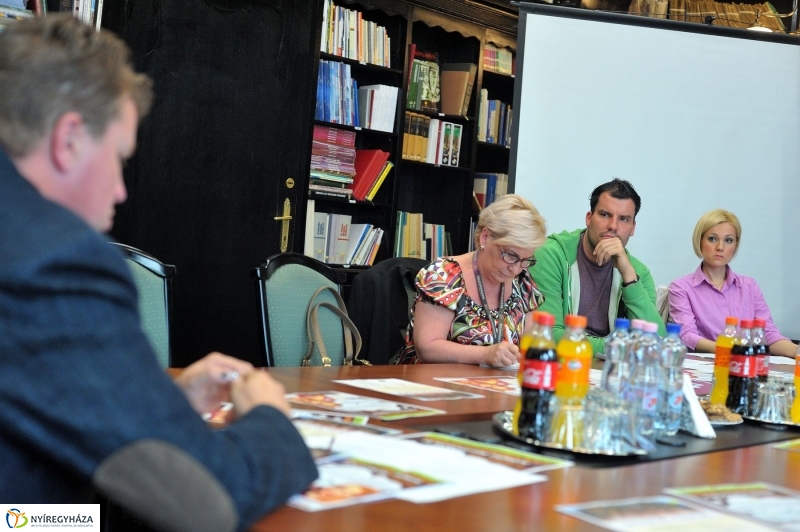 Városi programok sajtótájékoztató - fotó Szarka Lajos