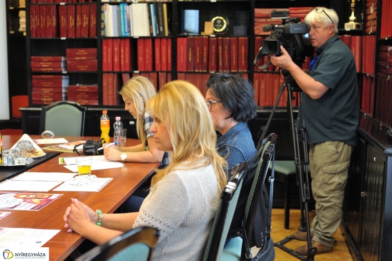 Városi programok sajtótájékoztató - fotó Szarka Lajos