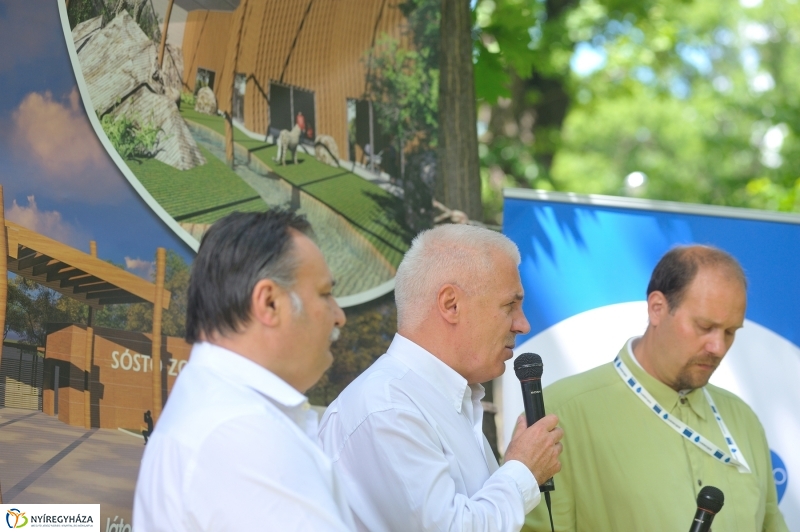 Állatparki fejlesztések sajtótájékoztató - fotó Szarka Lajos