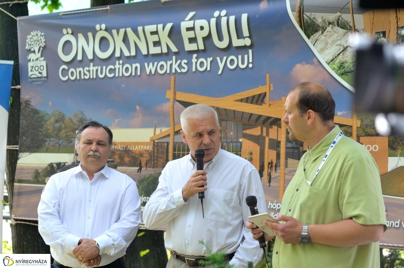 Állatparki fejlesztések sajtótájékoztató - fotó Szarka Lajos