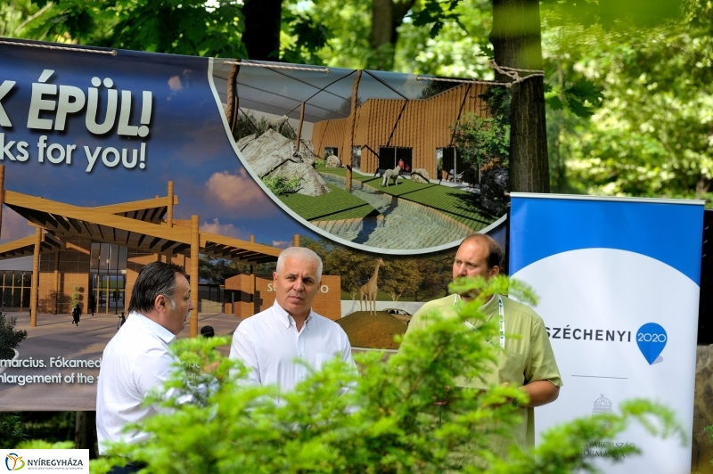 Állatparki fejlesztések sajtótájékoztató - fotó Szarka Lajos