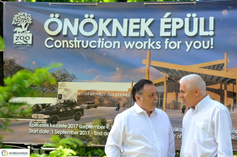 Állatparki fejlesztések sajtótájékoztató - fotó Szarka Lajos