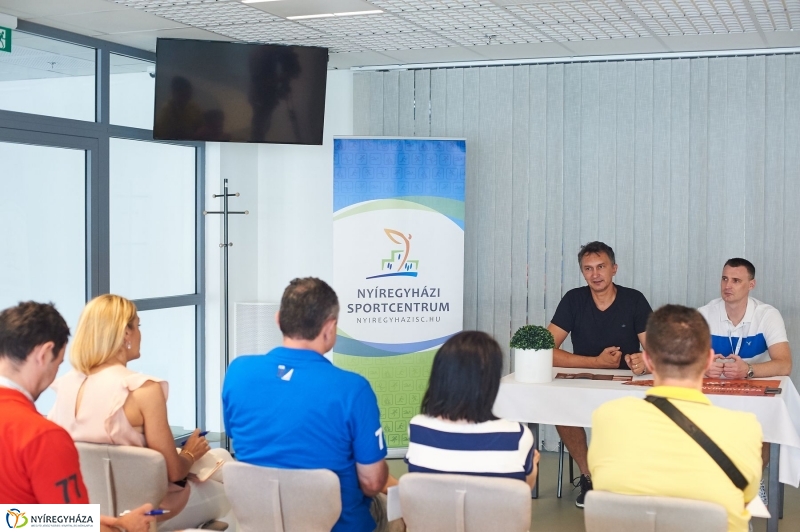 Streetball sajtótájékoztató - fotó Szarka Lajos