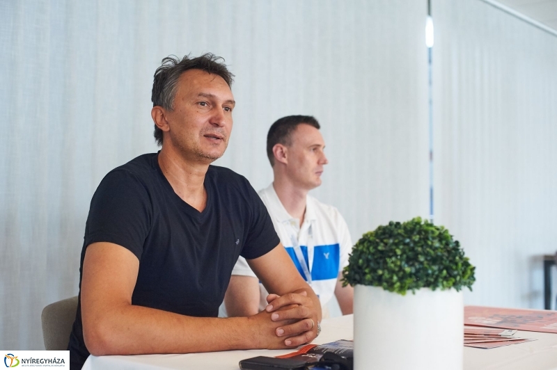 Streetball sajtótájékoztató - fotó Szarka Lajos