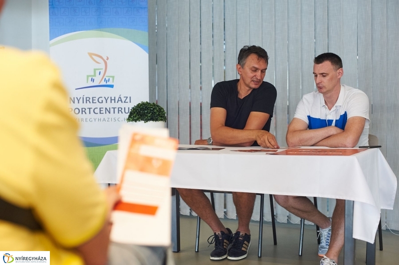 Streetball sajtótájékoztató - fotó Szarka Lajos