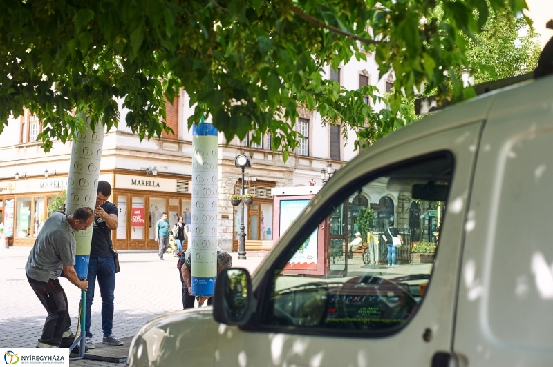 Belváros szépítés - fotó Szarka Lajos