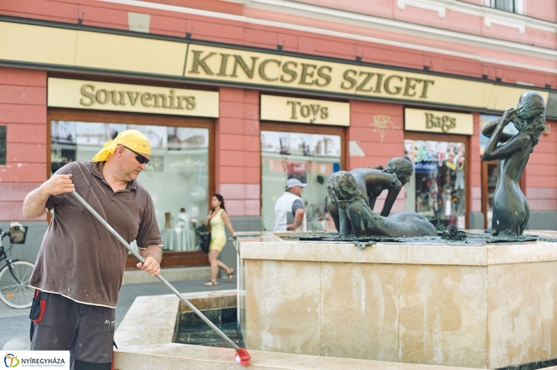 Belváros szépítés - fotó Szarka Lajos