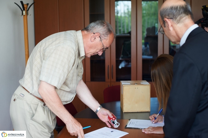 Rektor választás az egyetemen - fotó Szarka Lajos