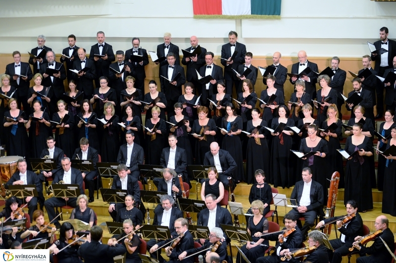 A Nemzeti Filharmonikus Zenekar és a Nemzeti Énekkar Nyíregyházán lépett fel