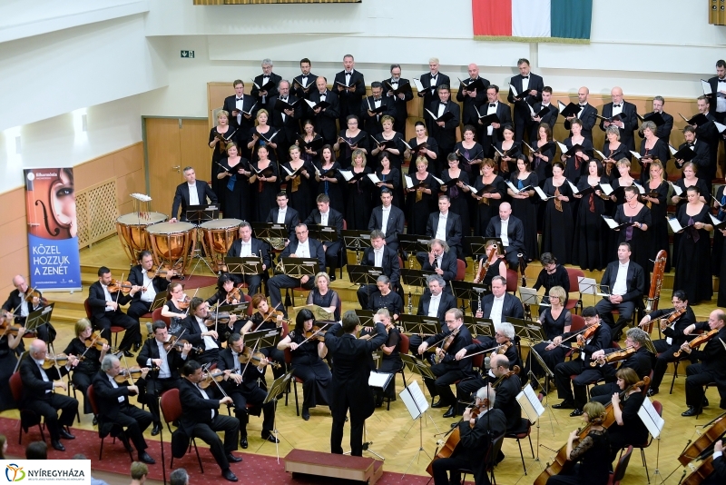 A Nemzeti Filharmonikus Zenekar és a Nemzeti Énekkar Nyíregyházán lépett fel