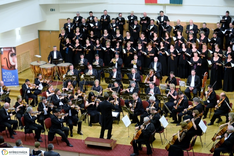 A Nemzeti Filharmonikus Zenekar és a Nemzeti Énekkar Nyíregyházán lépett fel
