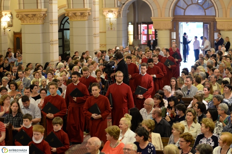 A New College Oxford kórus Nyíregyházán lépett fel