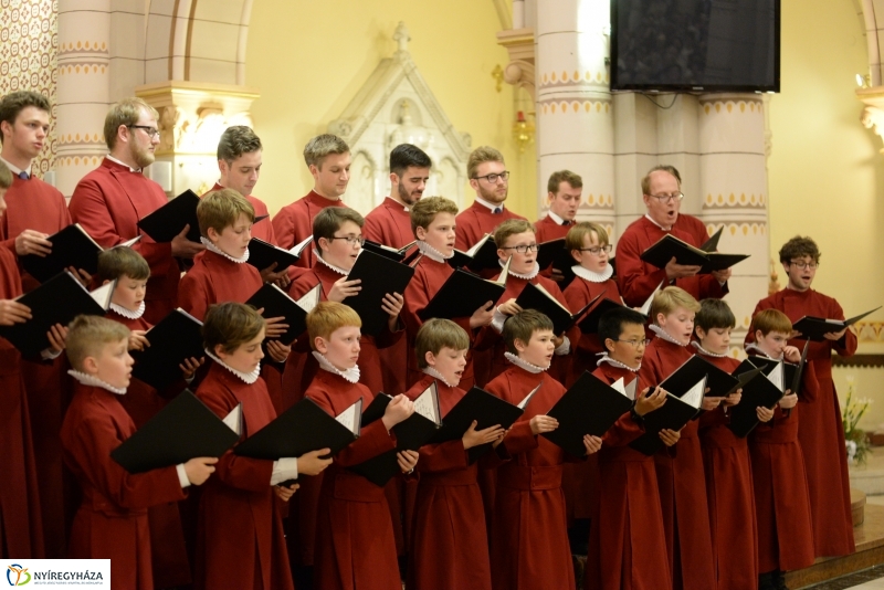 A New College Oxford kórus Nyíregyházán lépett fel