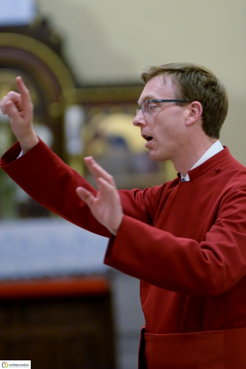 A New College Oxford kórus Nyíregyházán lépett fel