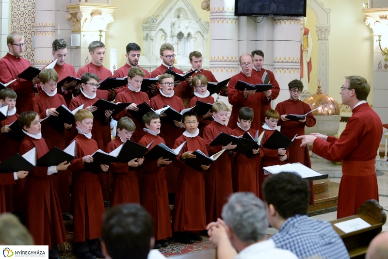 A New College Oxford kórus Nyíregyházán lépett fel