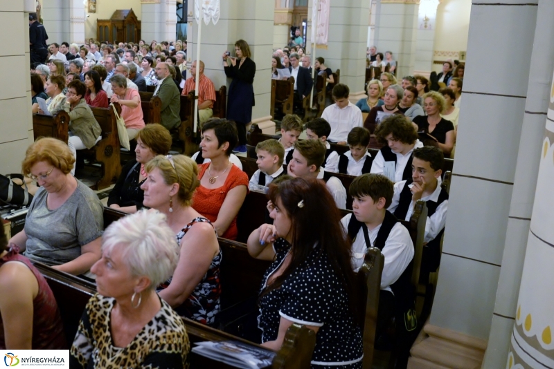 A New College Oxford kórus Nyíregyházán lépett fel