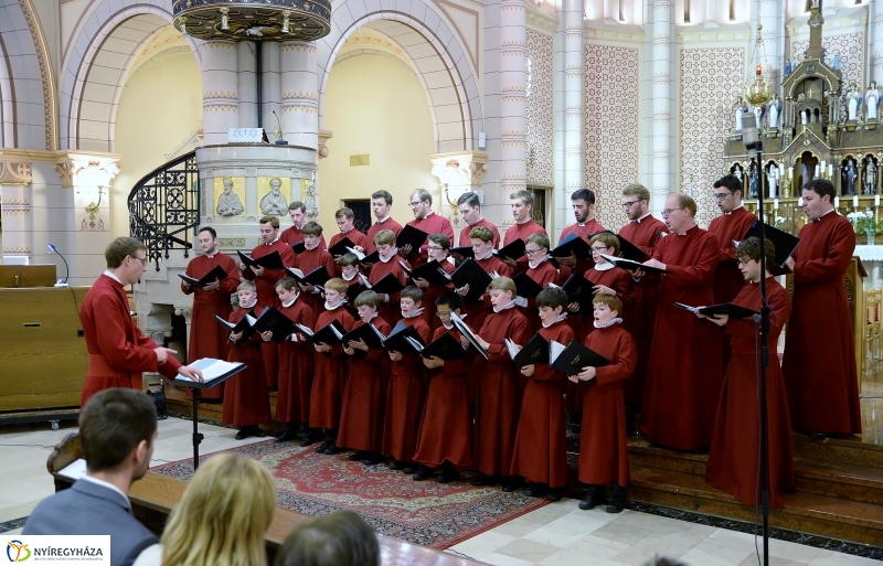 A New College Oxford kórus Nyíregyházán lépett fel